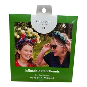 Kate Spade New York x Target Inflatable Headbands Set of 4 NWT
